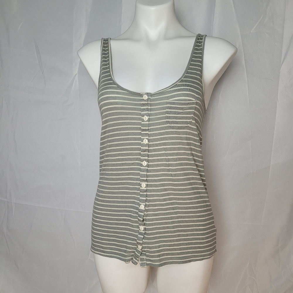Grey Pacsun striped tank